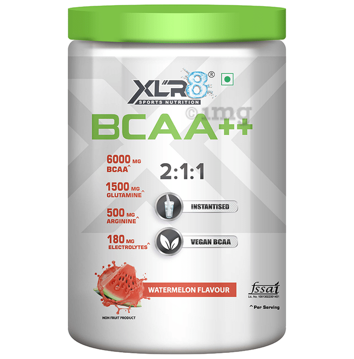 XLR8 Sports Nutrition BCAA++ 2:1:1 Powder Watermelon