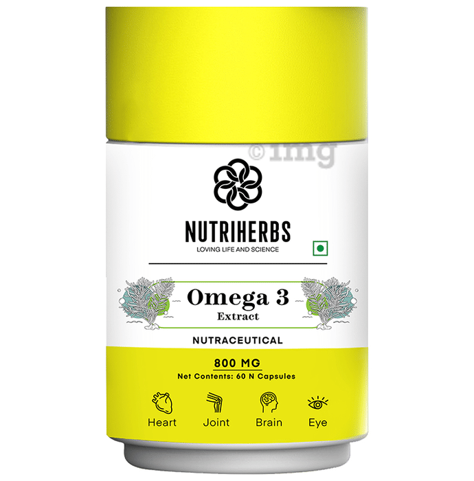 Nutriherbs Omega 3 Extract 800mg Capsule