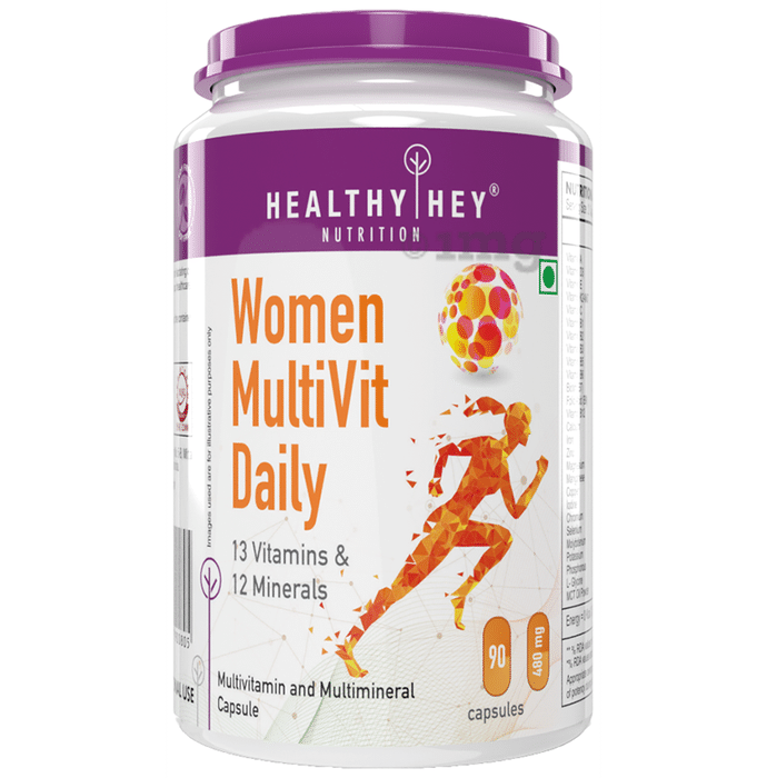 HealthyHey Nutrition Women Multi Vit Daily 480mg Capsule