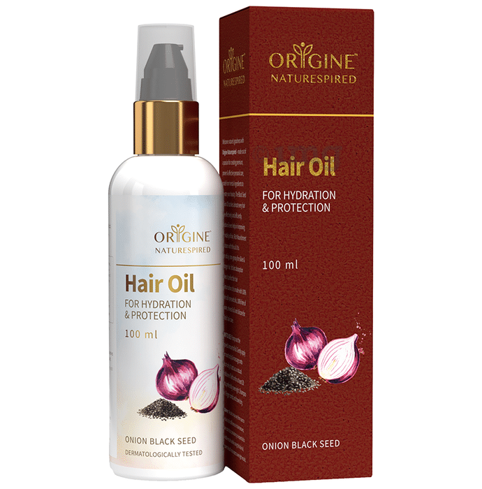 Origine Naturespired Hair Oil Onion Black Seed for Hydration & Protection