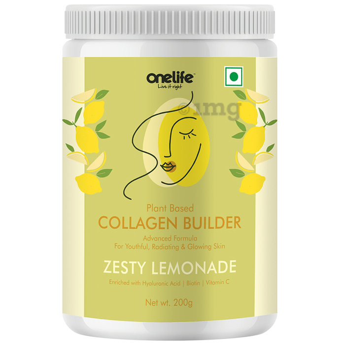 OneLife Plant Based Collagen Builder Zesty Lemonade