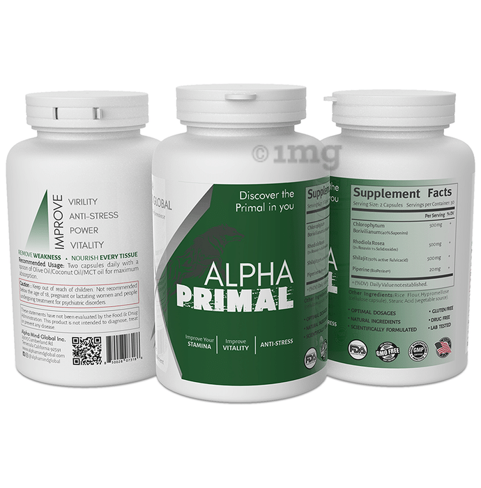 Alpha Primal Capsule (30 Each)