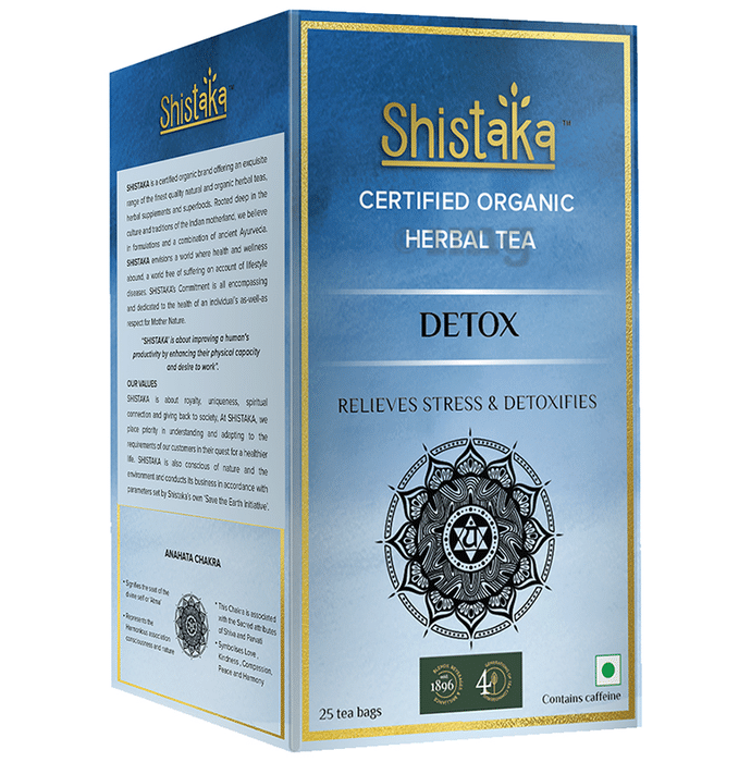 Shistaka Organic Herbal Tea Bag (1.8gm Each) Detox