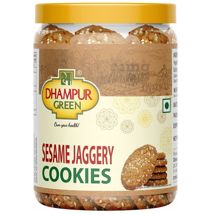 Dhampur Green Sesame Jaggery Cookie