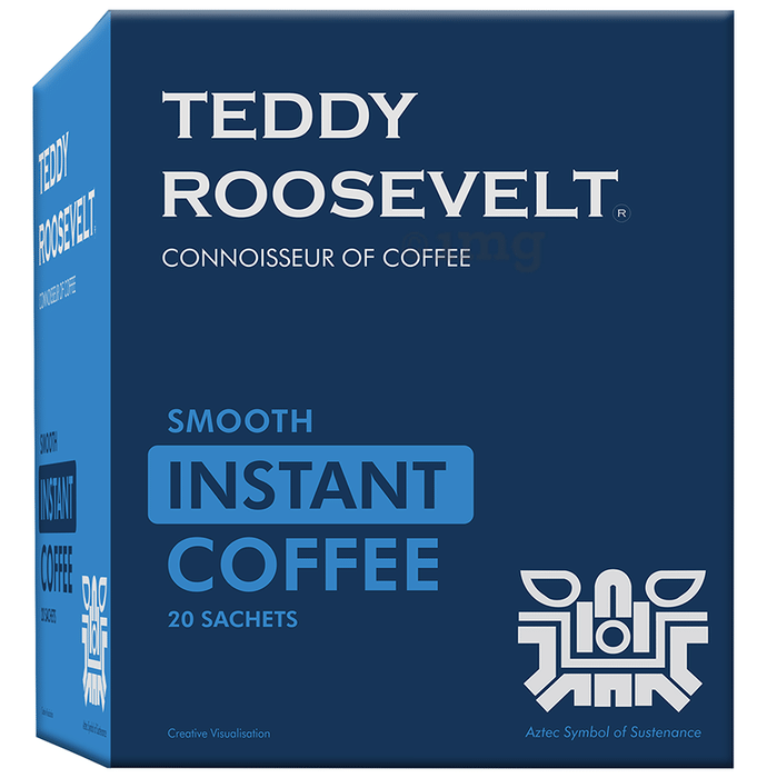 Teddy Roosevelt Smooth Instant Coffee Sachet (2.5gm Each)