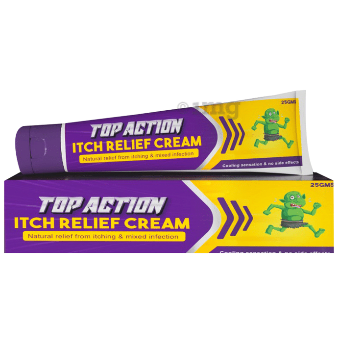 Top Action Itch Relief Cream