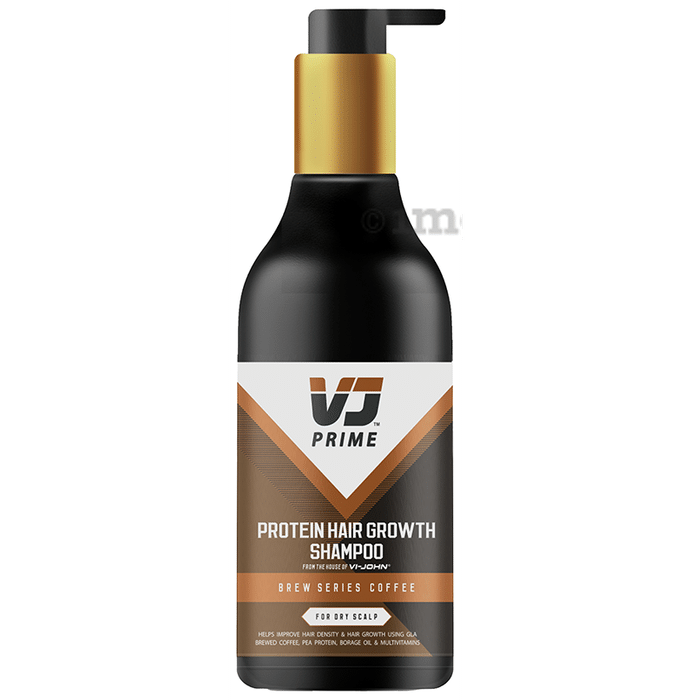 V J Prime Protein Hair Growth Shampoo Brew Series Coffee