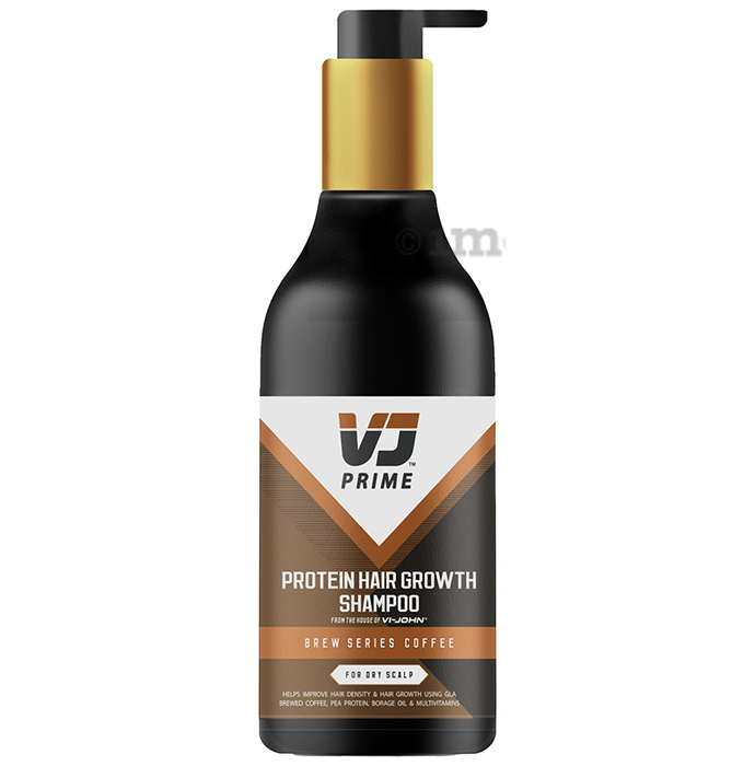 V J Prime Protein Hair Growth Shampoo Brew Series Coffee Buy pump