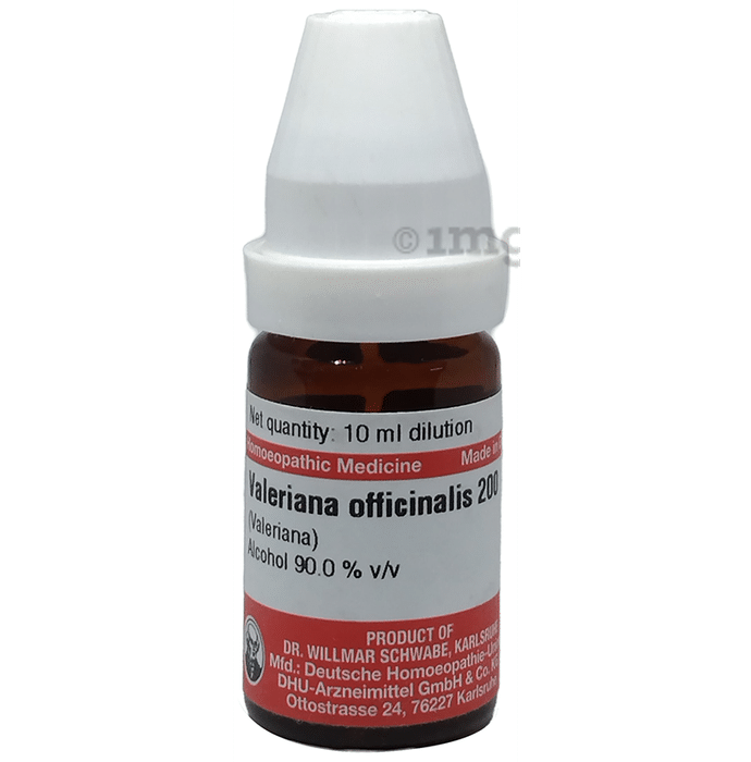 Dr Willmar Schwabe Germany Valeriana Officinalis Dilution 200