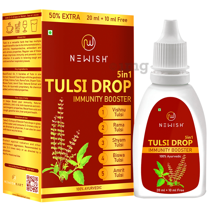 Newish 5 In 1 Tulsi Drop