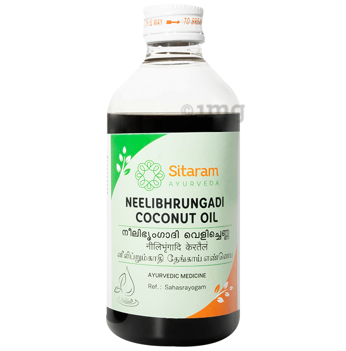 Sitaram Ayurveda Neelibhrungadi Coconut Oil