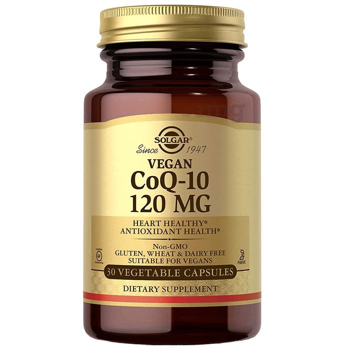 Solgar Vegan CoQ-12 120mg Vegetable Capsule