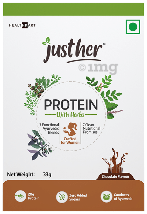 JustHer Protein with Herbs Chocolate