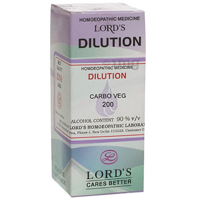 Lord's Carbo Veg Dilution 200