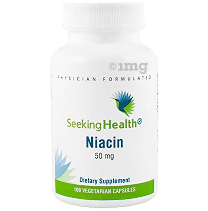 Seeking Health Niacin 50mg Vegetarian Capsule