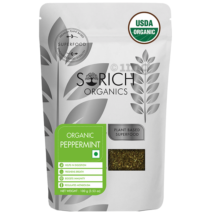 Sorich Organics Pepperment Leaves Pure Herb