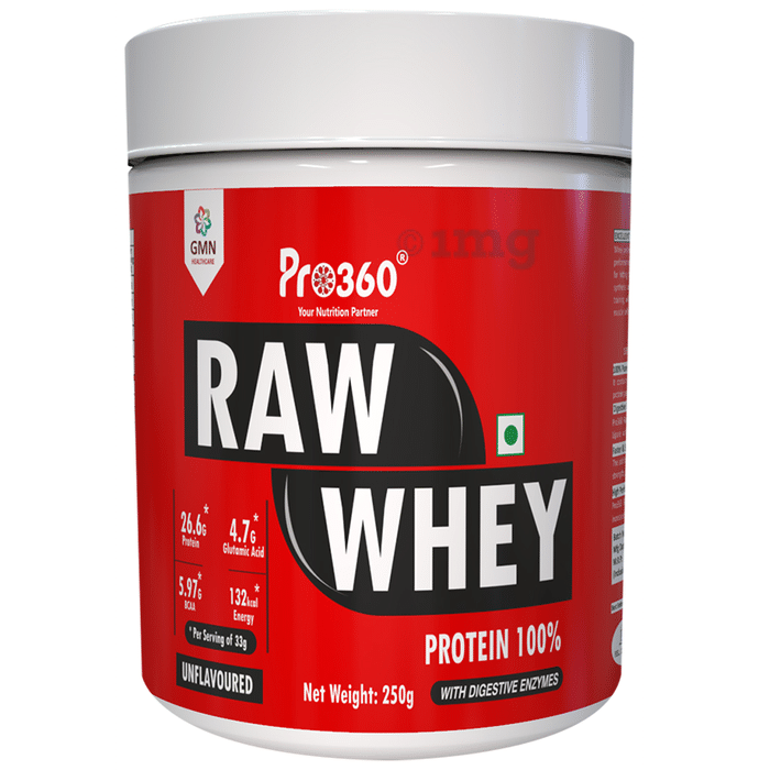Pro360 Raw Whey Protein 100% Unflavoured