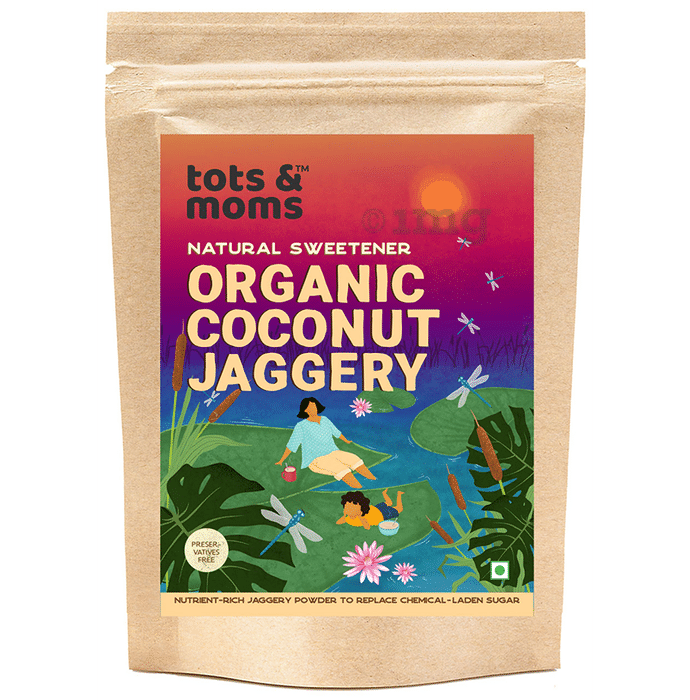 Tots and Moms Natural Sweetener Organic Coconut Jaggery