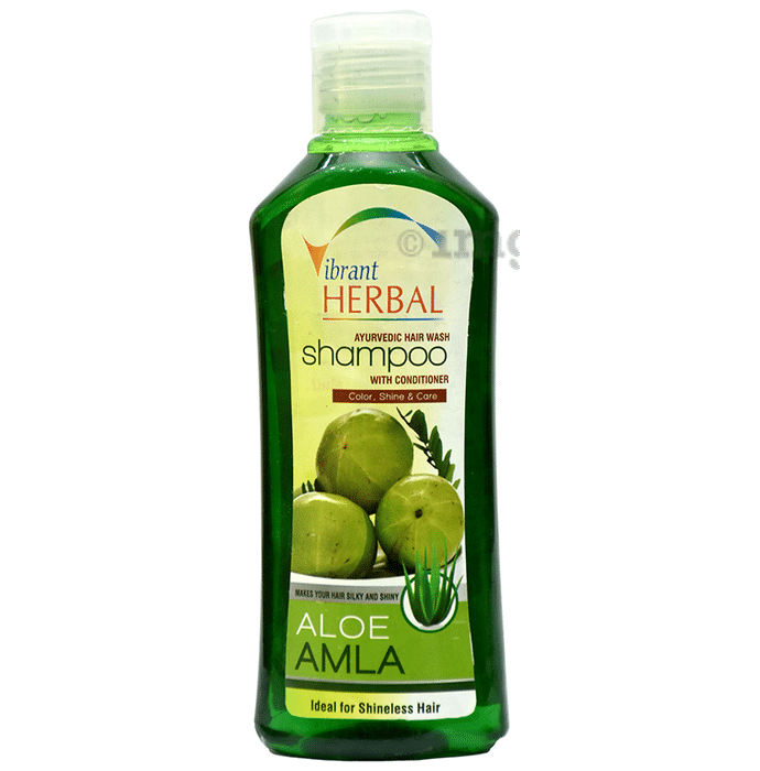 Vibrant Herbal Shampoo with Conditioner Aloe Amla
