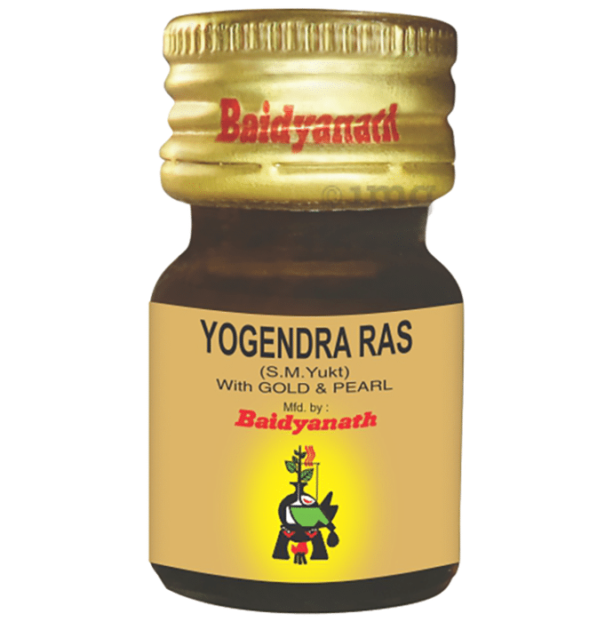 Baidyanath Yogendra Ras with Gold & Pearl | For Nutrition, Heart & Urinary Health