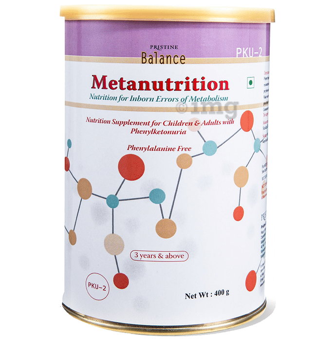 Pristine Balance Metanutrition PKU 2 (3 Years & Above) for Metabolism | Flavour Powder Unflavoured