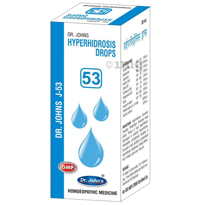 Dr. Johns J-53 Hyperhidrosis Drop