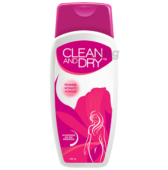 Clean and Dry Feminine Intimate Powder