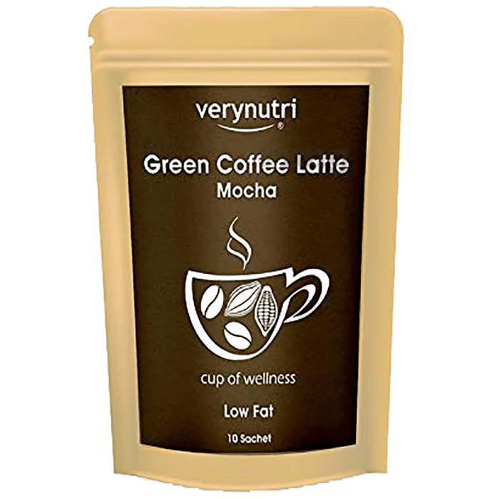 Verynutri Green Coffee Latte Mocha (16gm Each) Sachet