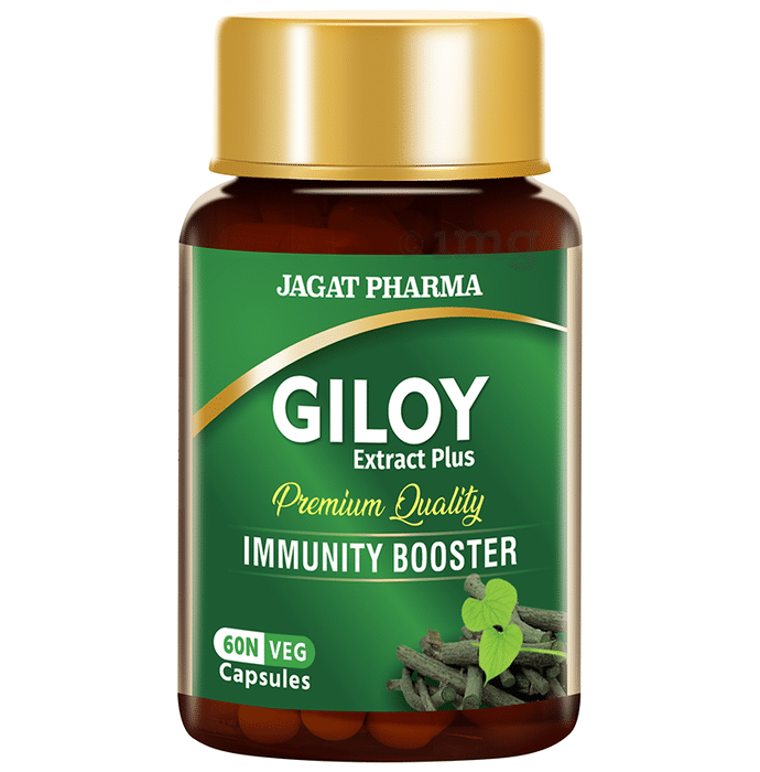 Jagat Pharma Giloy Extract Plus Veg Capsule (60 Each)
