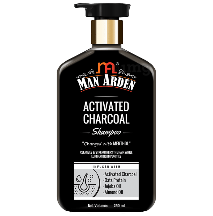 Man Arden Activated Charcoal Shampoo