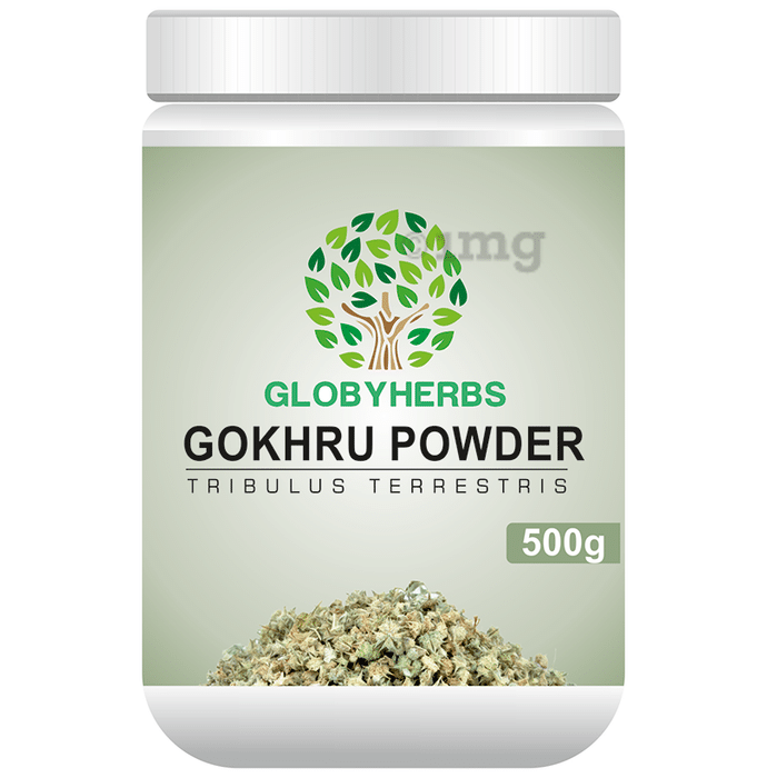 Globyherbs Gokhru (Tribulus Terrestris) Powder