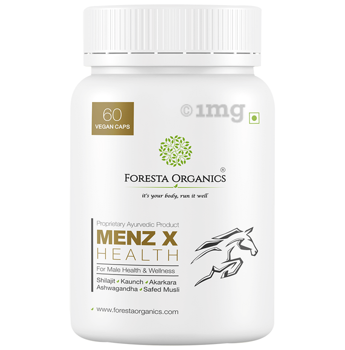 Foresta Organics Menz X Health Vegan Capsule