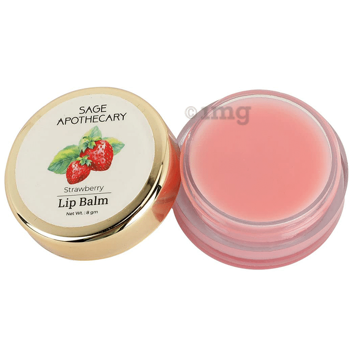 Sage Apothecary Strawberry Lip Balm
