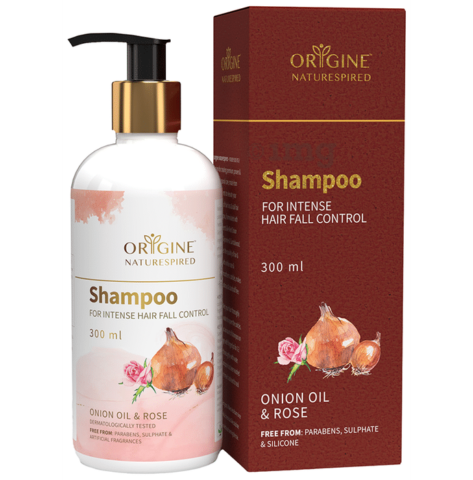Origine Naturespired Shampoo Onion Oil & Rose for Intense Hair Fall Control