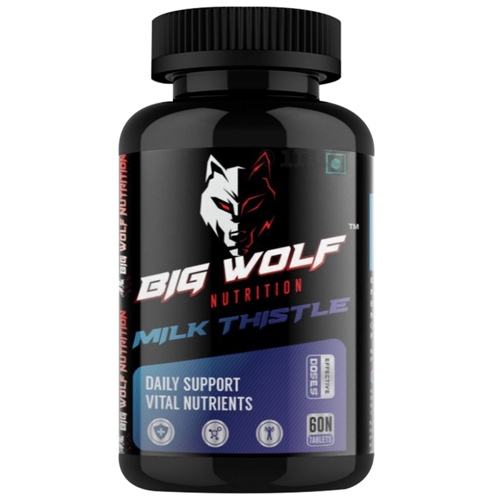 Big Wolf Nutrition Milk Thistle Tablet