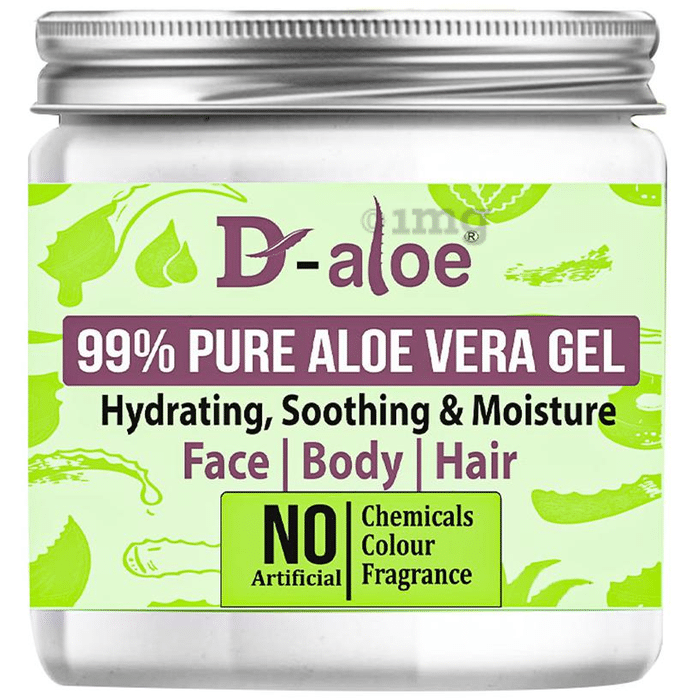 D-Aloe 99% Pure Aloe Vera Gel