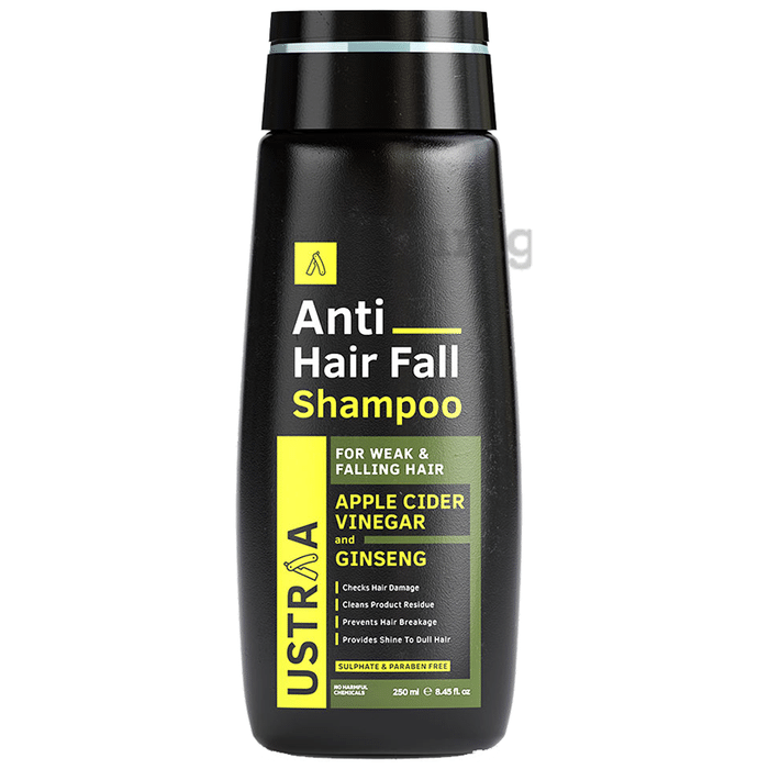 Ustraa Anti Hair Fall with Apple Cider Vinegar and Ginseng Shampoo