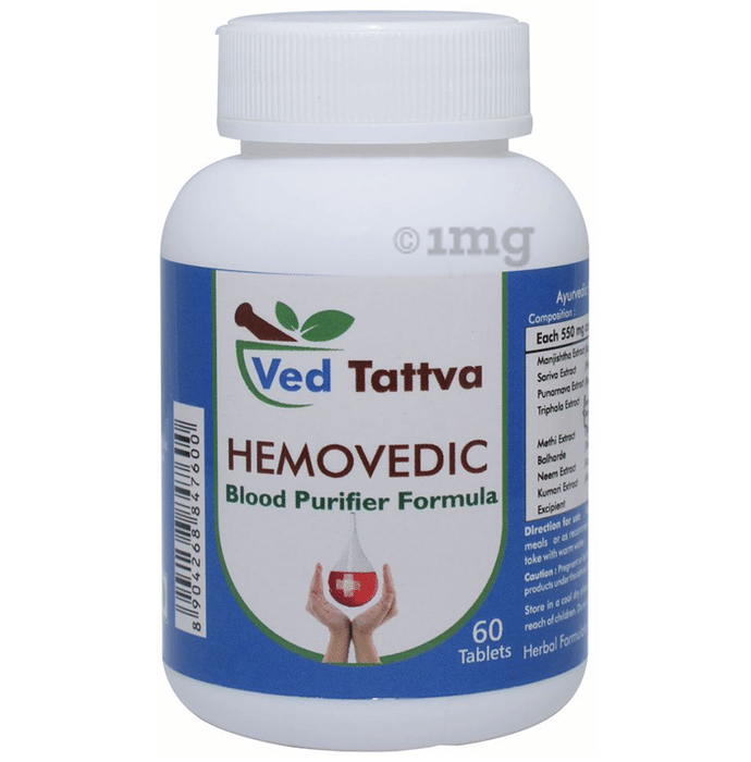 Ved Tattva Hemovedic Blood Purifier Formula Tablet