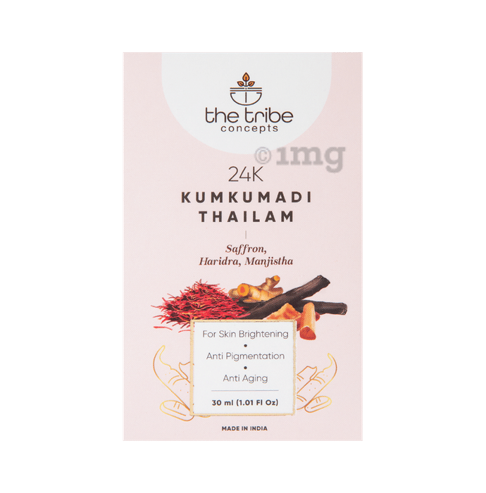 The Tribe Concepts 24K Kumkumadi Thailam Buy bottle of 30 ml Oil at