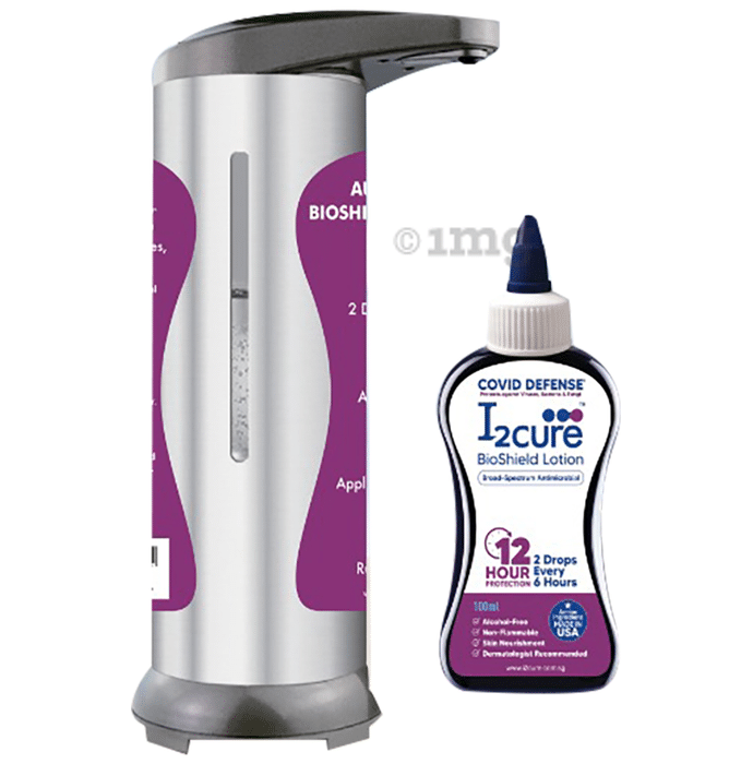 I2Cure BioShield Lotion with Dispenser