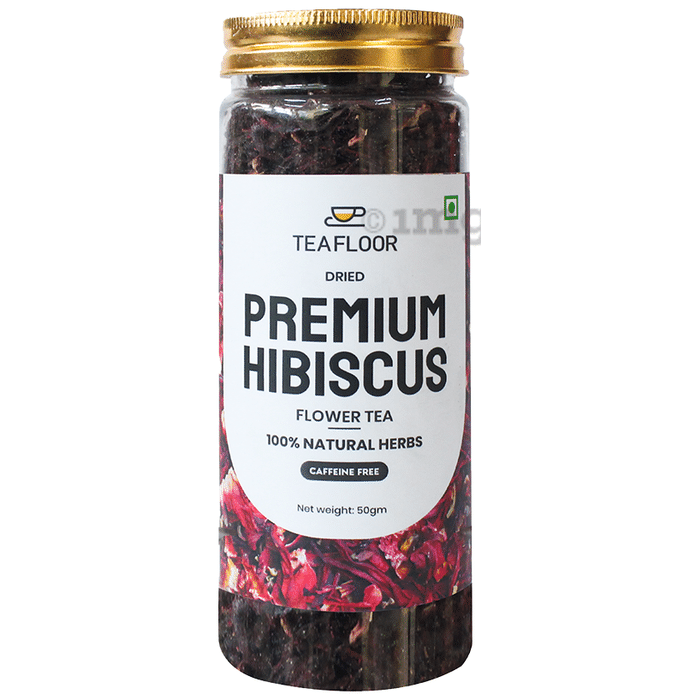 Teafloor Dried Premium Hibiscus Flower Tea