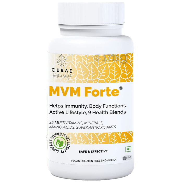 Curae Health & Lifestyle MVM Forte Multivitamin and Minerals Tablet