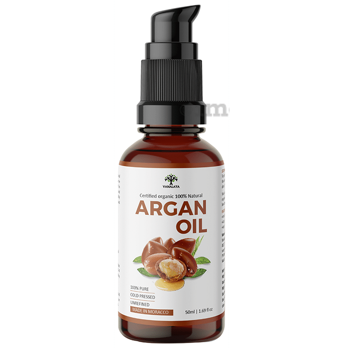 Vanalaya Certified Organic 100% Natural Argan Oil