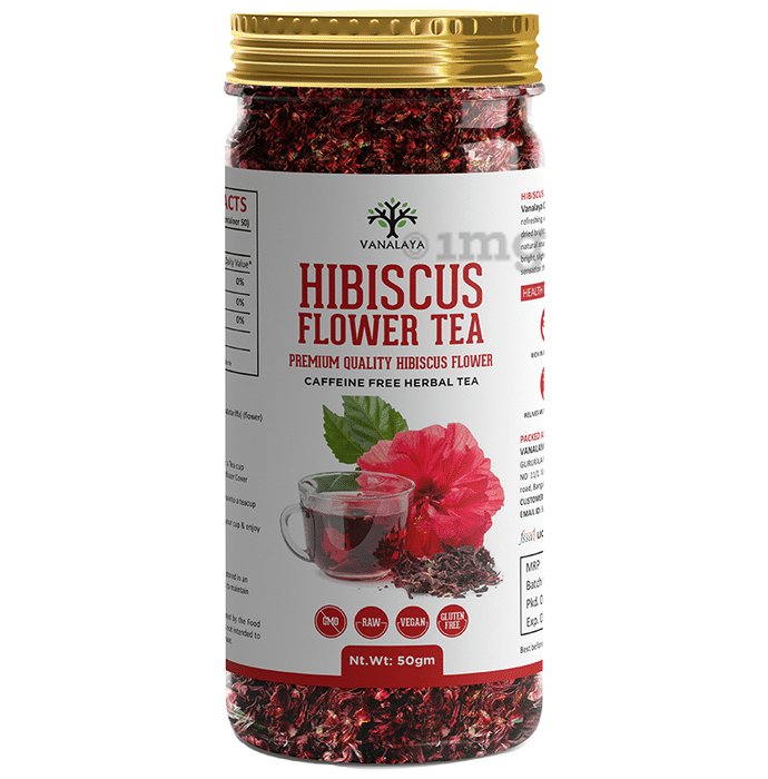 Vanalaya Hibiscus Flower | Caffeine Free & Herbal Tea