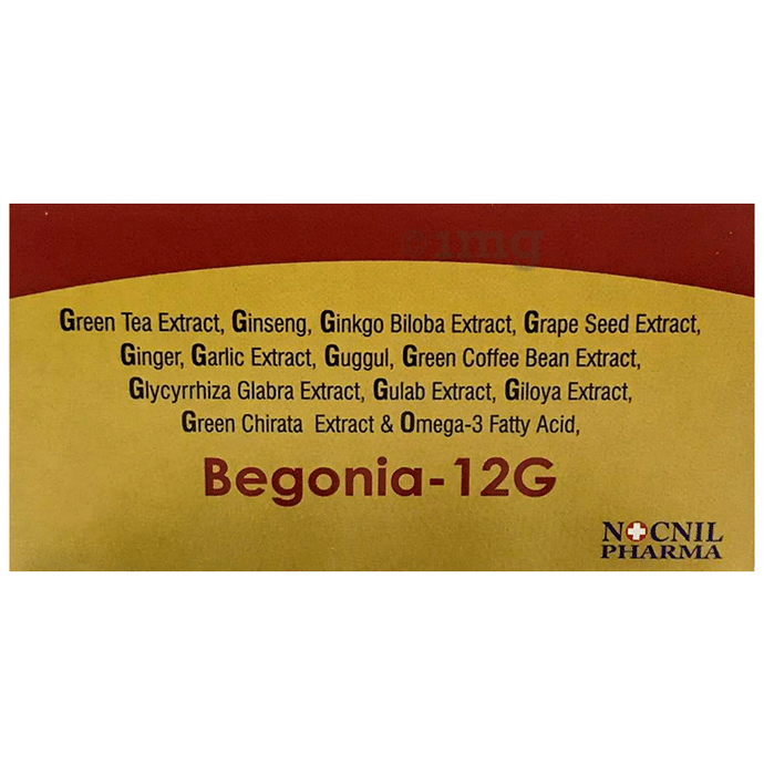 Begonia 12G Soft Gelatin Capsule