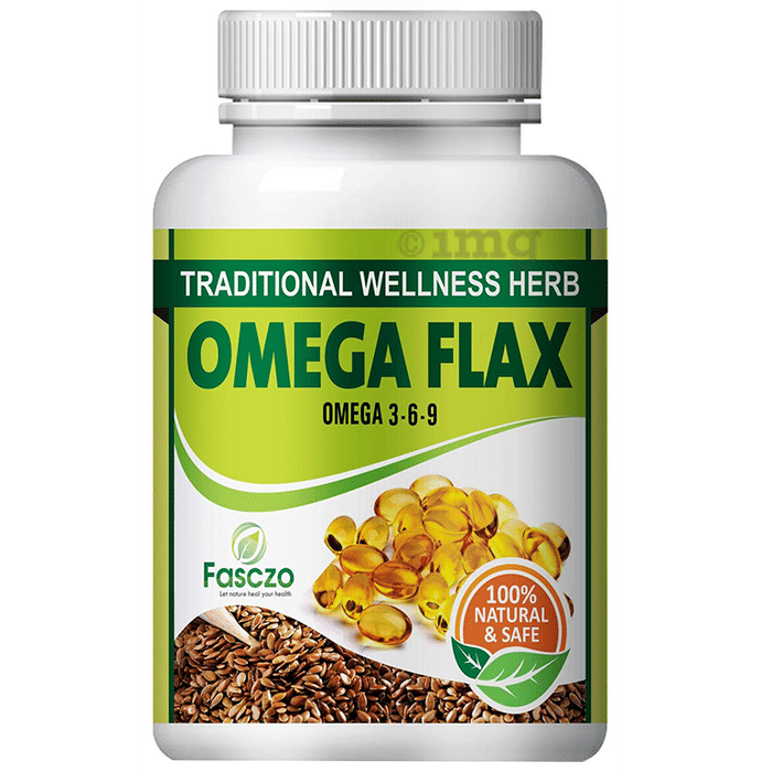 Fasczo Omega Flax 500mg Capsule
