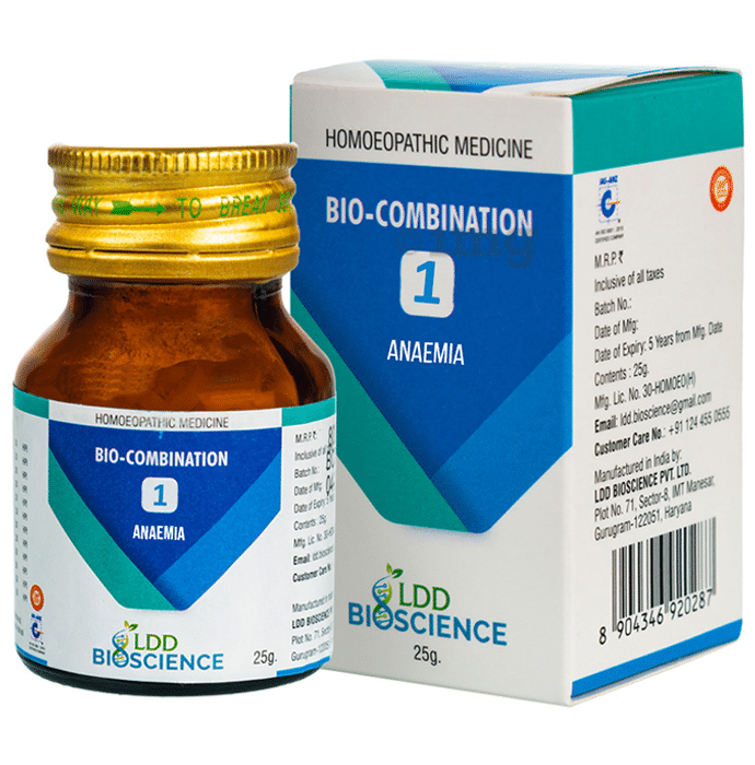 LDD Bioscience Bio-Combination 1 Anaemia Tablet