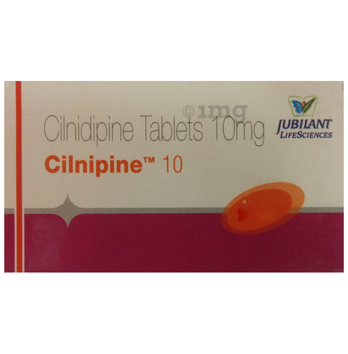 Cilnipine 10 Tablet