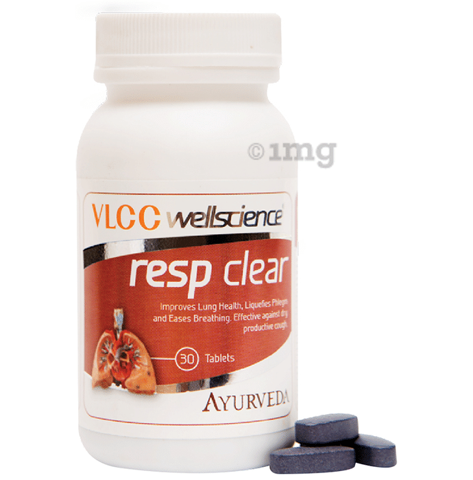 VLCC Wellscience Resp Clear Tablet