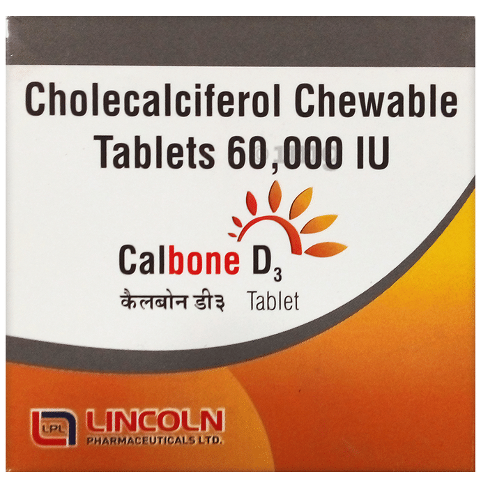 Calbone D3 Chewable Tablet